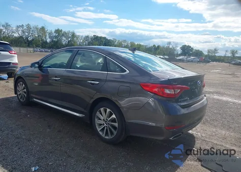 2016 Hyundai Sonata Sport from USA, damaged, VIN 5NPE34AF9GH311625